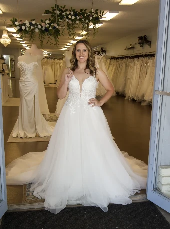 Bijela Bridal Collection Farah #0 Ivory thumbnail