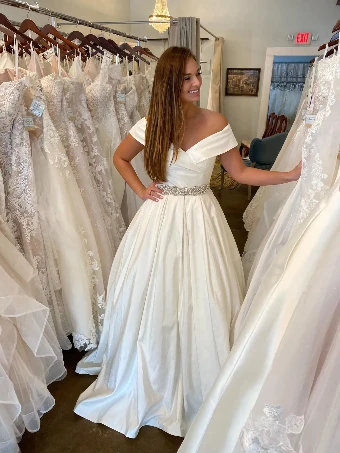 Bijela Bridal Collection Jolie in Taffeta #0 default Candlelight thumbnail
