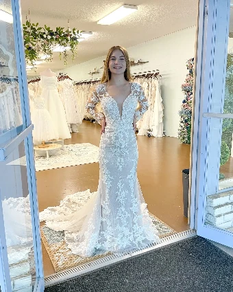 Bijela Bridal Collection Brigette #0 default Ivory/Dark Champagne thumbnail