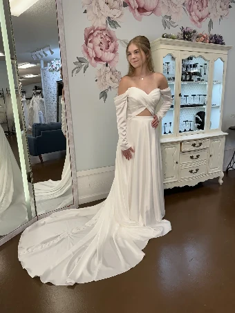 Bijela Bridal Collection Adonis #1 Ivory thumbnail