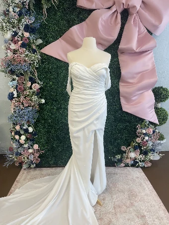 Bijela Bridal Collection Oxana #1 Ivory thumbnail
