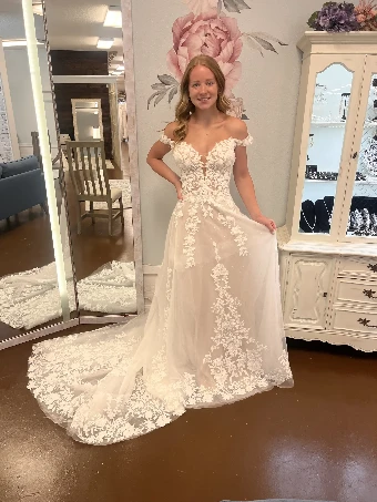 Bijela Bridal Collection Wendy #0 Ivory/Mocha thumbnail