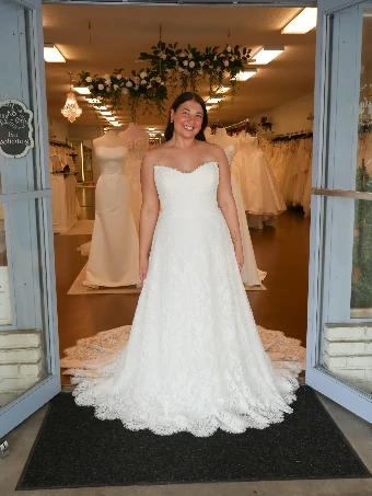 Bijela Bridal Collection Winnie #2 Ivory/Mocha thumbnail