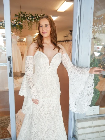 Bijela Bridal Collection Alanis #1 Ivory/Dark Champagne thumbnail