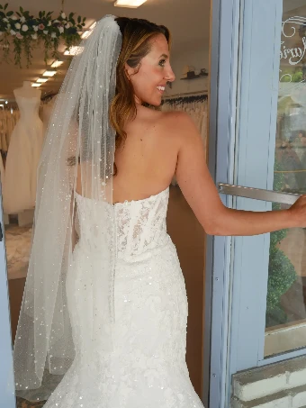 Bijela Bridal Collection Rebecca #1 Ivory thumbnail
