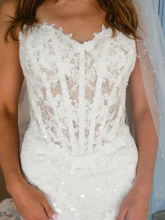 Bijela Bridal Collection Rebecca #2 Ivory thumbnail