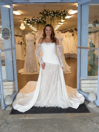 Bijela Bridal Collection Valeria #0 Ivory/Dark Champagne thumbnail