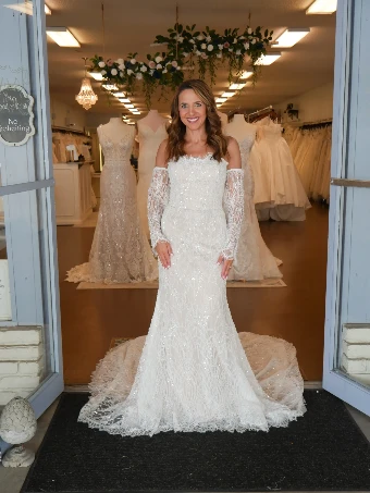 Bijela Bridal Collection Valeria #2 Ivory/Dark Champagne thumbnail
