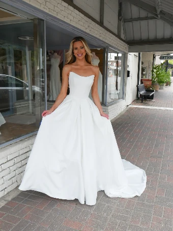 Bijela Bridal Collection Kaia #2 Ivory thumbnail