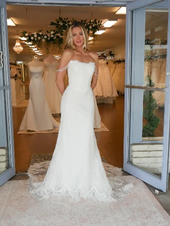 Bijela Bridal Collection Waverly #1 Ivory thumbnail