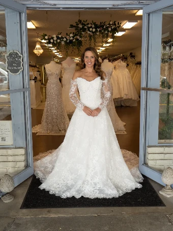 Bijela Bridal Collection Evangeline #0 Ivory thumbnail