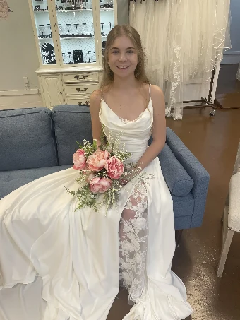 Bijela Bridal Collection JessAnn #1 Ivory thumbnail
