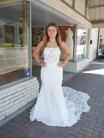 Bijela Bridal Collection Maja #1 Ivory thumbnail