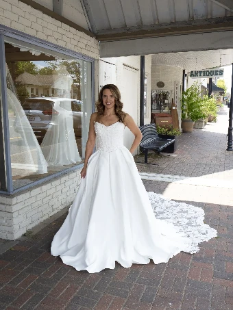 Bijela Bridal Collection Lyrissa #0 Ivory thumbnail