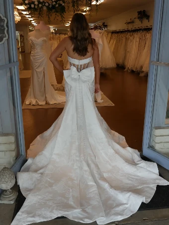Bijela Bridal Collection Jessica #1 Ivory thumbnail