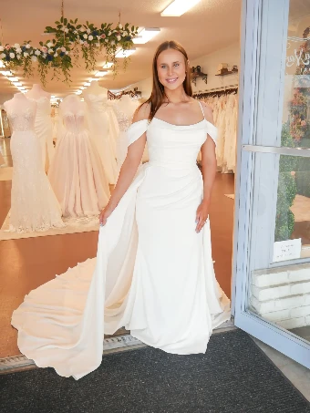 Bijela Bridal Collection Lynette #1 Ivory thumbnail