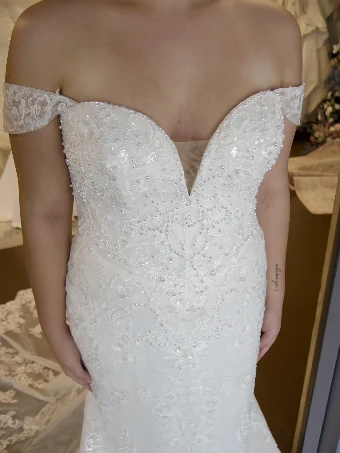Bijela Bridal Collection Jana #1 Ivory thumbnail