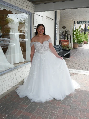Bijela Bridal Collection Isa #1 Ivory thumbnail