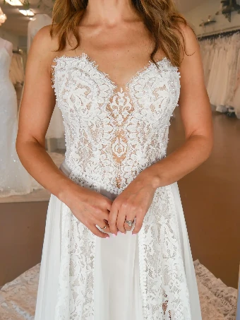 Bijela Bridal Collection Francoise #5 Ivory/Mocha thumbnail