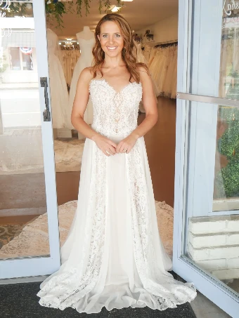 Bijela Bridal Collection Francoise #1 Ivory/Mocha thumbnail