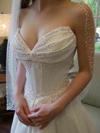 Bijela Bridal Collection Emmie #1 Ivory thumbnail