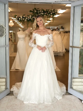 Bijela Bridal Collection Talia #1 Ivory thumbnail